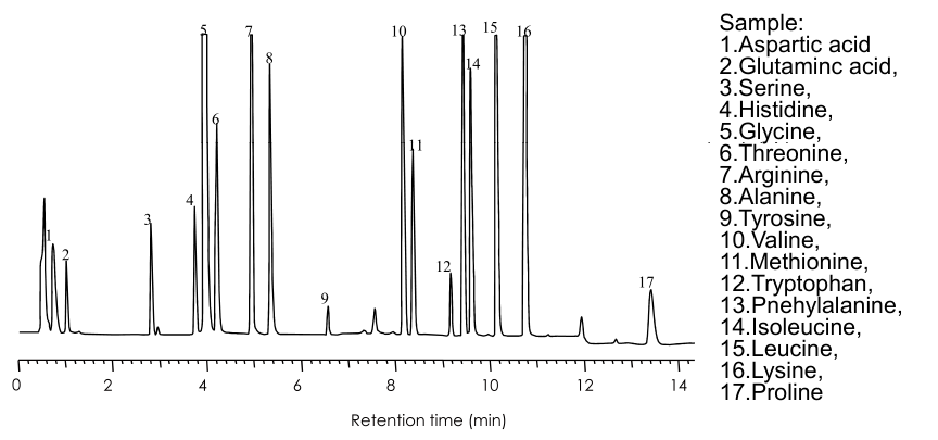 Opalshell-C18 应用——氨基酸分析